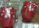 40Pcs Minnie Mouse Cupcake toppers and wrappers